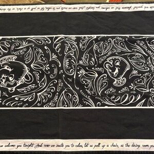 Disney Be Our Guest Table Runner